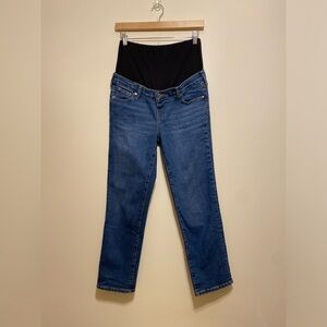GAP Women's Straight Leg Blue Maternity Jeans. Size 27